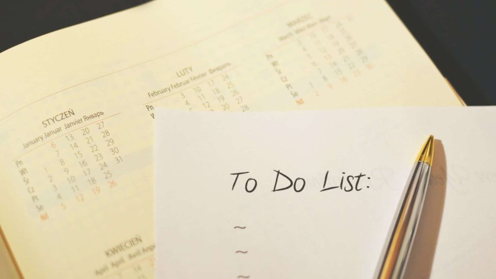 to do list